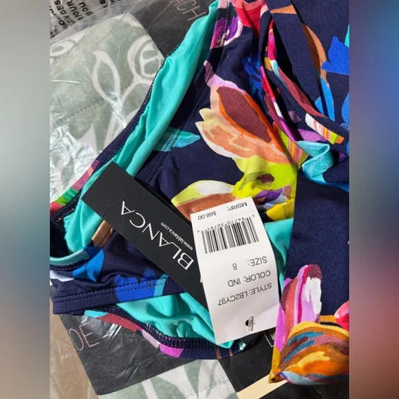 🎉LAST PIECE🎉LA BLANCA By The Sea High-Rise Swimsuit Bottom - Picture 3 of 6